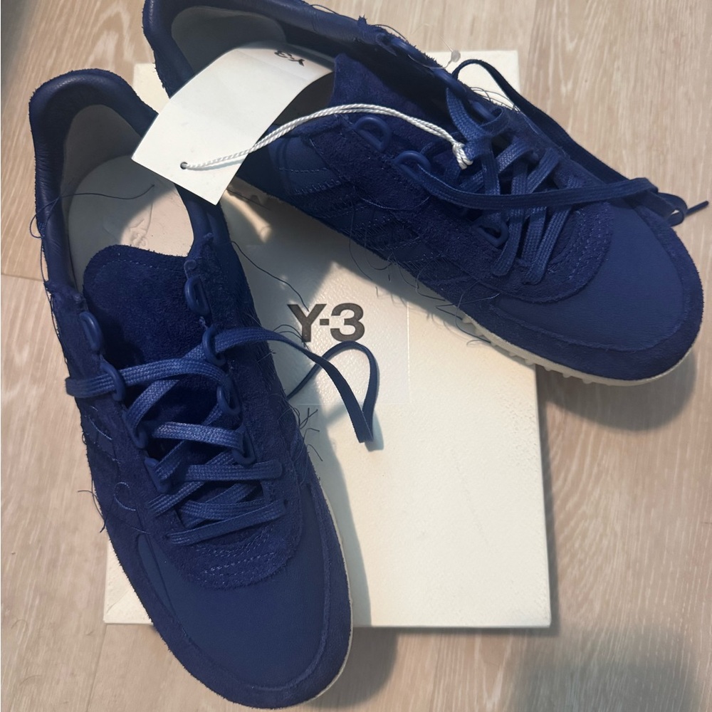 Y-3 Deep Blue Footwear